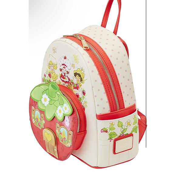 Loungefly Strawberry Shortcake Strawberry House Mini Backpack
